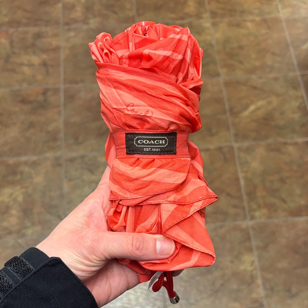 Coach Coral Umbrella